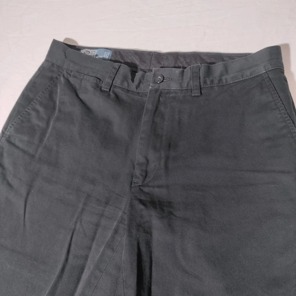 Polo Ralph Lauren Preston Pant 33x32 (32x30 Actual) Black Ctn Straight Trouser
